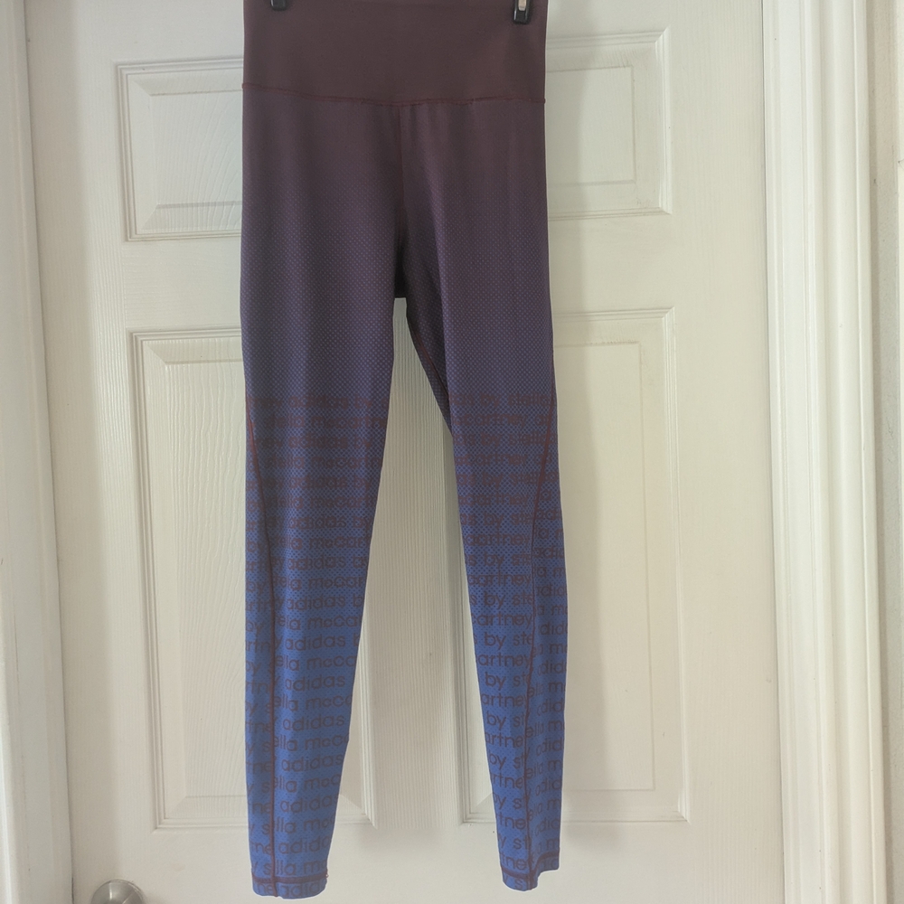 Adidas by Stella McCartney Purple and Blue Leggings